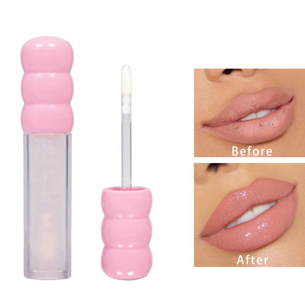 Plumping Lip Oil Custom 6-colors Vegan Moisturizing Long-lasting Nourish Smooth Lighten Lines Private Label Makeup Wholesale