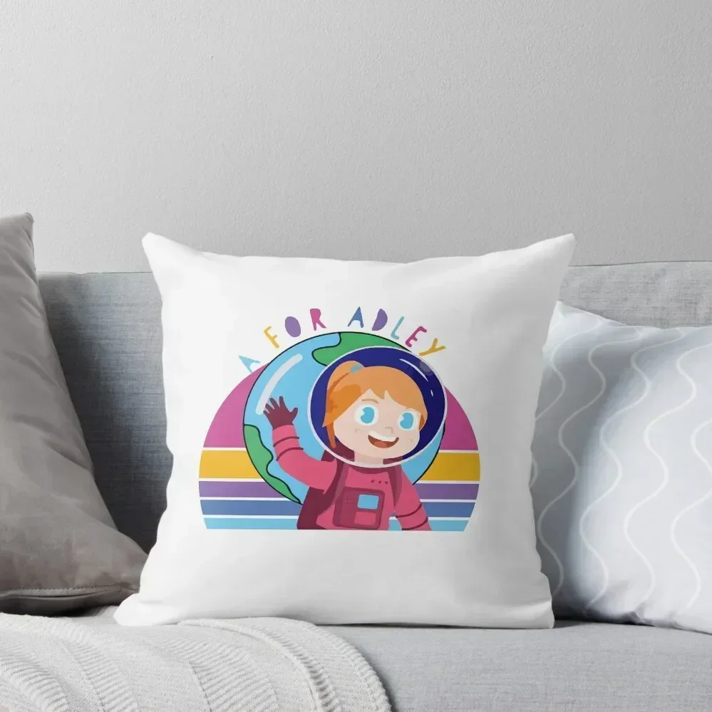 

little adley girl unicorn Throw Pillow Rectangular Cushion Cover New year pillow