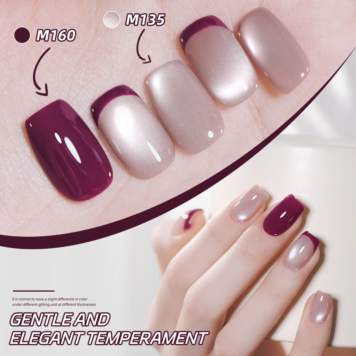 XEIJAYI 2pcs 15ML Nail Gel Set Semi Permanent Nail Art Soaking UV
