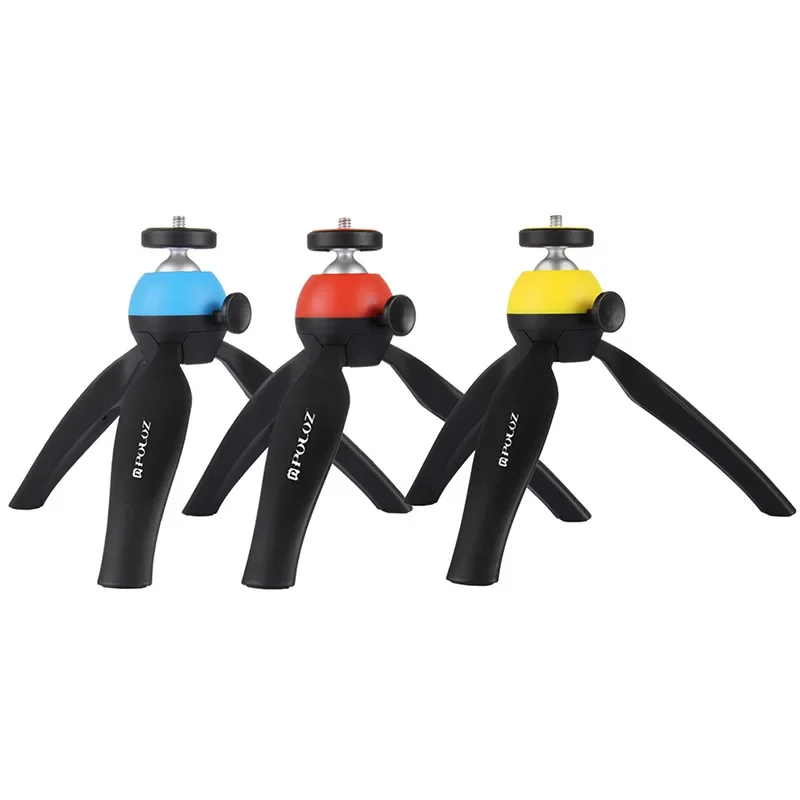Puluz-ポケットミニ三脚マウント、360度ボールヘッド、goproスポーツカメラ、dslrカメラ、スマートフォン