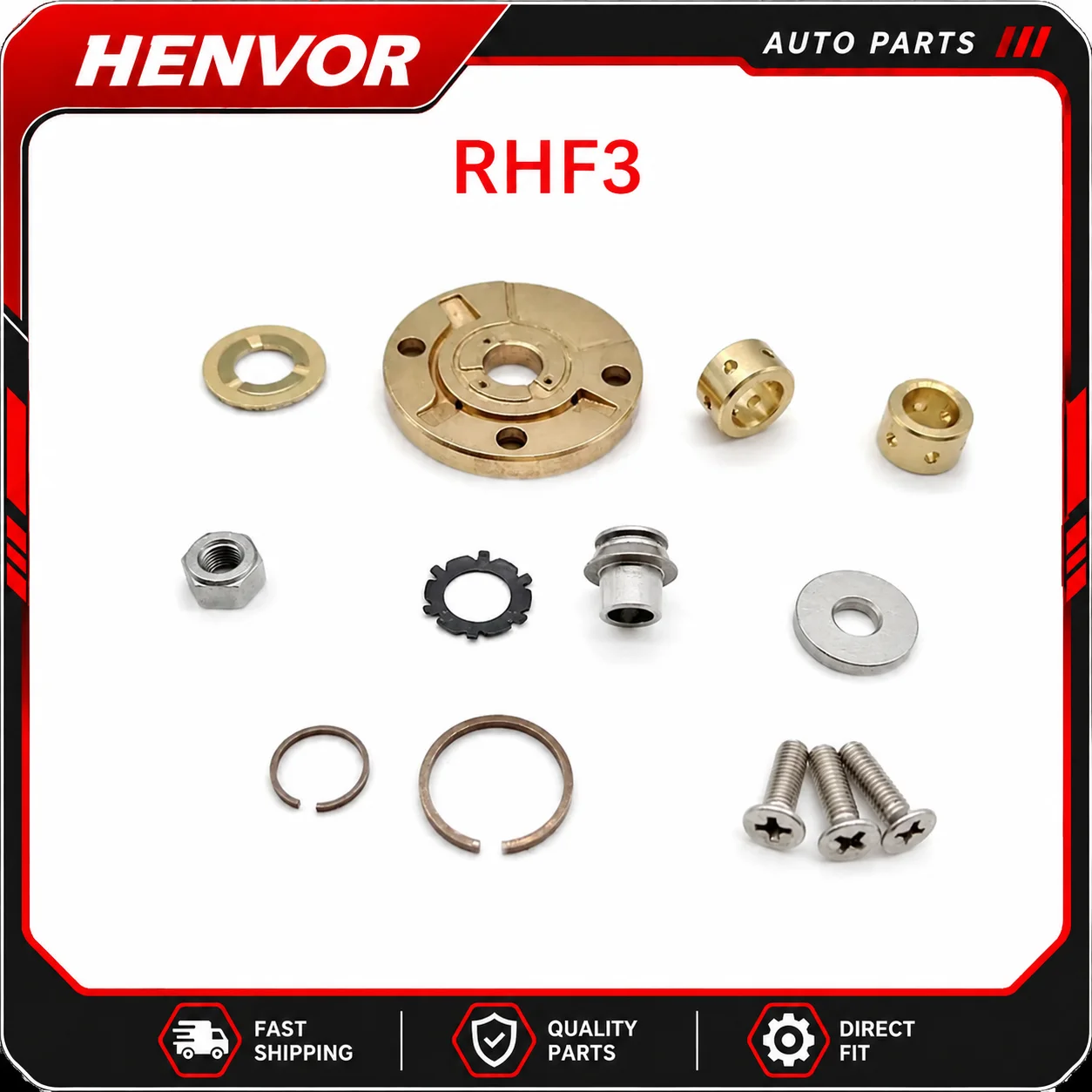 RHF3 Turbocharger Repair Rebuild Kit CK26 CK27 VG5 VJ27 VQ26 VQ27 VQ32 VQ38 Turbo Parts Supplier AAA Turbocharger Parts