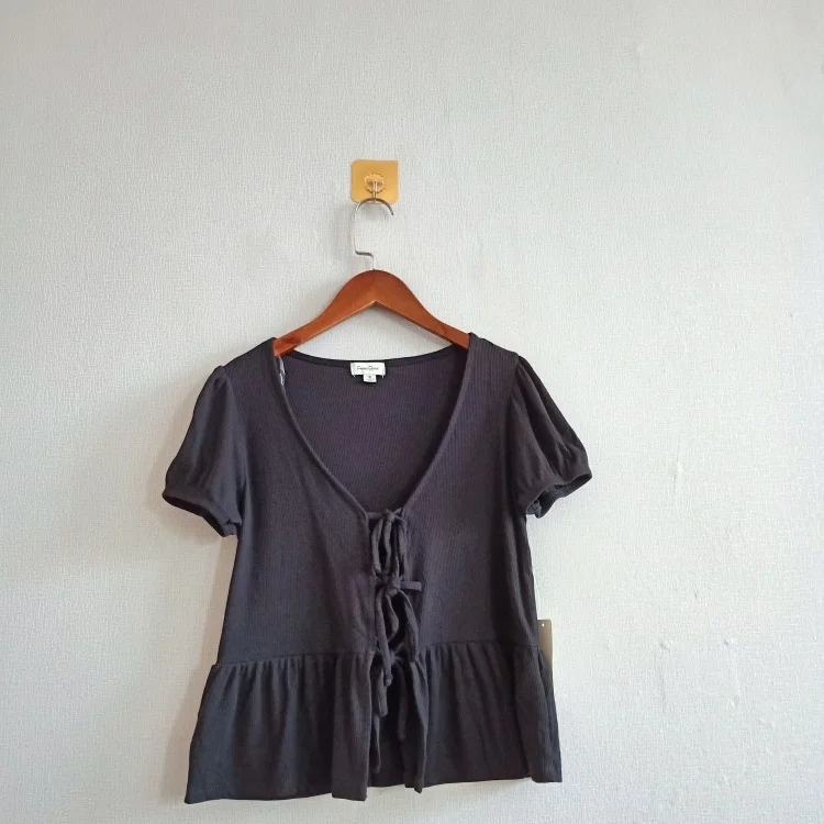 

Summer New Women's Faion Knitted V-ne ort Sve Open Cardigan Slim Fit Outerwear S Commute Sle Loose Fit Regular S...