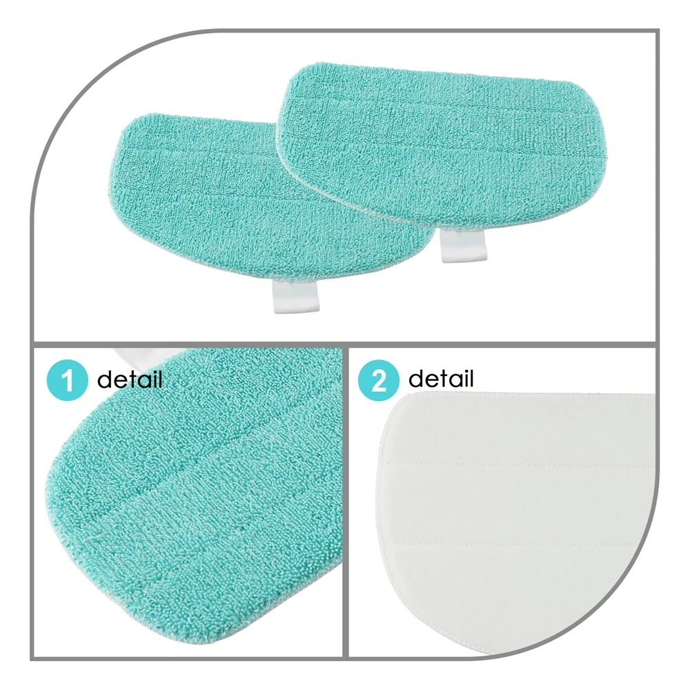 Replacement Pad For Leifheit Cleantenso Steam Mop Cloth Cover Cleaning Cloth Replacement Cloth Fits Power 2.0 ﻿