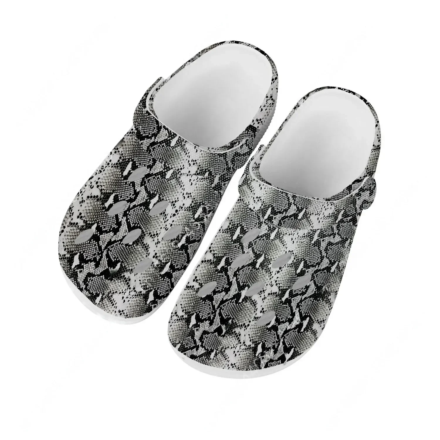 Snake PatternSandals Men Women Teenager Fashion Water Shoes High Quality Garden Breathable Comfort Beach Custom Slippers