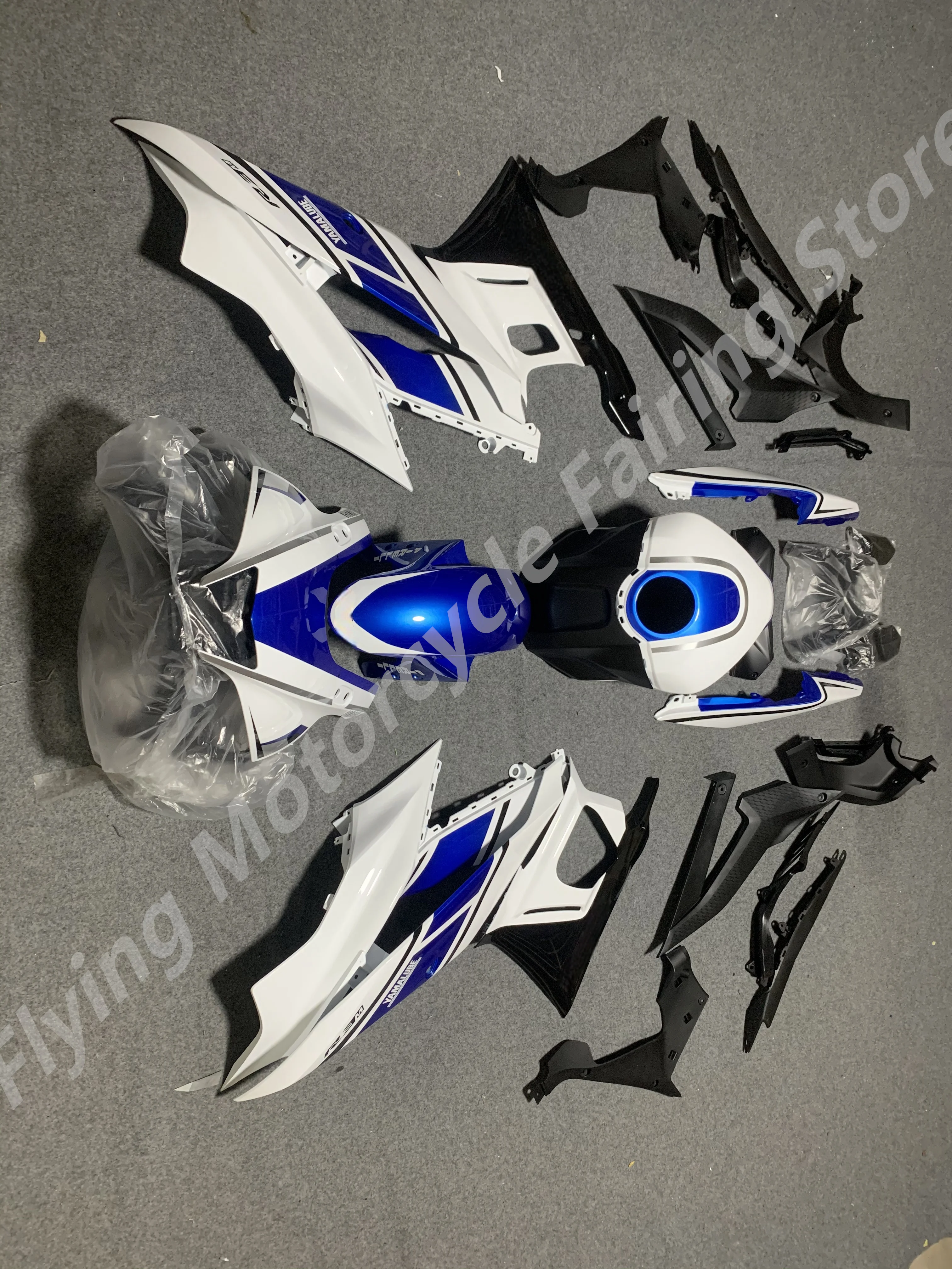 ABS Fairings for Yamaha YZF R25 R3 19-23 High Quality Injection Motorcycle Fairing Kit 2019 2020 2021 2022 2023 white blue black