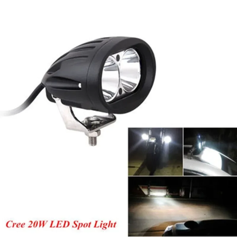 

LED work light 20W ceiling light for car modification auxiliary lighting