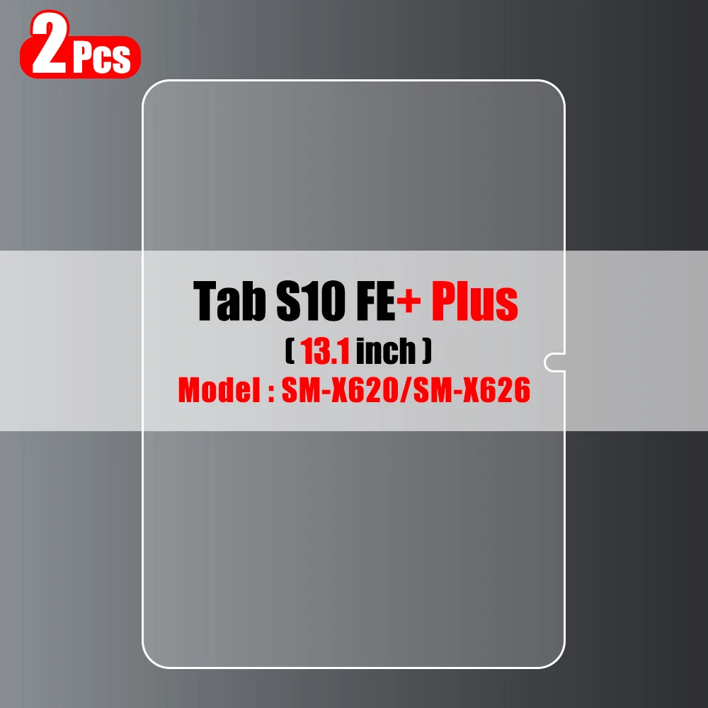 2 STKS Gehard Glas Screen Protector voor Samsung Galaxy Tab S11 Ultra S10 Fe Plus Tab S10 Lite A11 Plus A9 A11 + A9 + Film - afbeelding 1