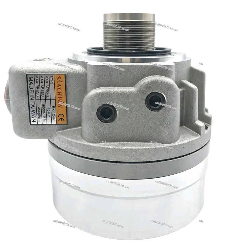 Taiwan Sanchuan BK-1036 through hole 36MM thread M42*1.5, hollow hydraulic chuck rotary cylinder three-jaw chuck cylinder