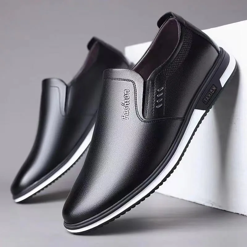 

High Quality Mens Leather Shoe Classic Business Dress Shoes Fashion Casual Driving Shoes for Men Loafers Moccasins Comfort Flats