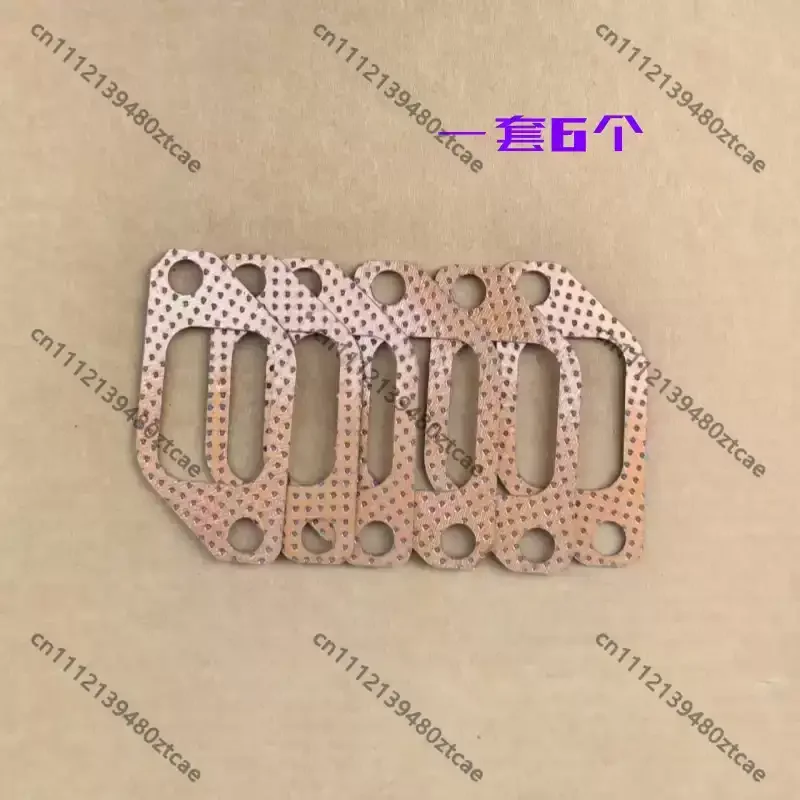 Exhaust Manifold Gasket Fit R4105ZD 4108 R6105 6108 Diesel Engine Exhaust Pipe Replacement Seal Spare Parts