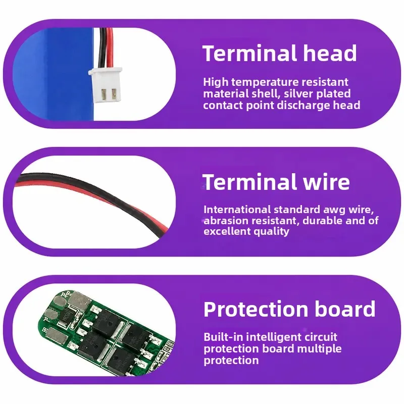 14500 Lithium Battery 12V 800mAh for Wireless Mouse Electric Toothbrush Mobile Power Supply Air Conditioner Rechargeable