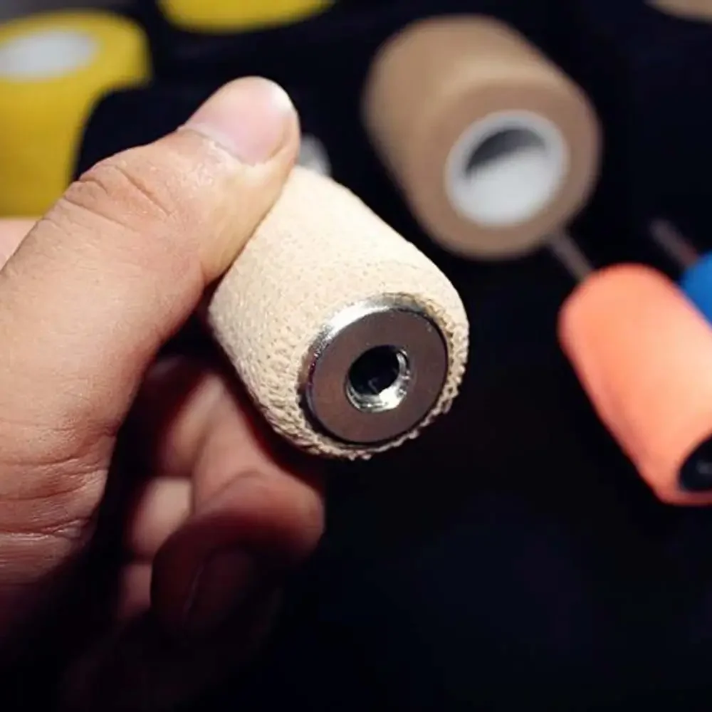 

Оптовая продажа, 6/24/48 шт., эластичная нетканая лента для бинтов, одноразовая лента для татуировки, лента для защиты пальцев, самоклеящаяся