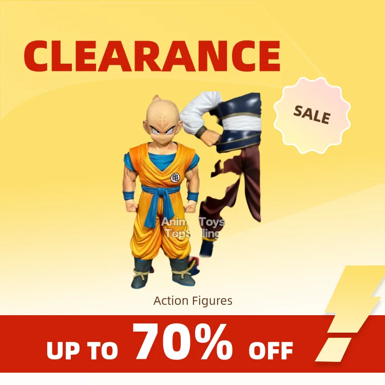 Clearance_19cm Anime Dragon Ball Z Figure Z Fighters Krillin Figure PVC Collectible Model Toys Gifts_Continuous updates