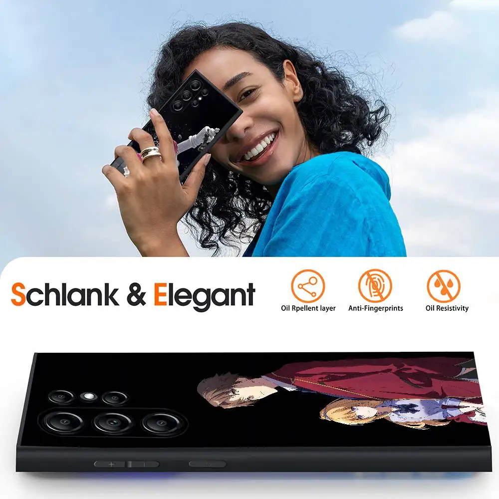 Funda de teléfono Anime C-Classroom Of The Elite para Samsung Galaxy S25 S24 S23 S22 S21 S20 Ultra Plus, Funda suave a prueba de golpes