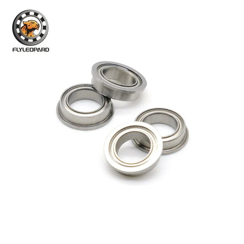 10P ABEC-7 MF128ZZ 8x12x3.5  MF74ZZ 4X7X2.5  F608ZZ 8X22X7 Chrome Steel Deep Groove Ball Bearing Flanged Ball Bearing