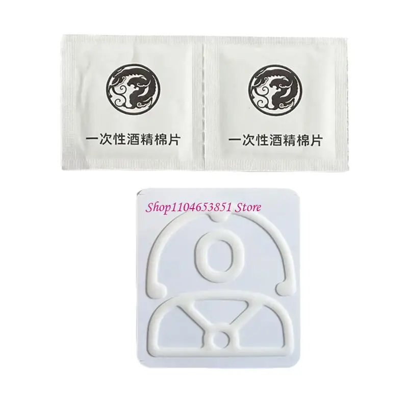 EsportsTiger Kryos Round Curveds Edges Mouse Feet Mouse Skates Pad for Mchose Mouse PTFE Feet