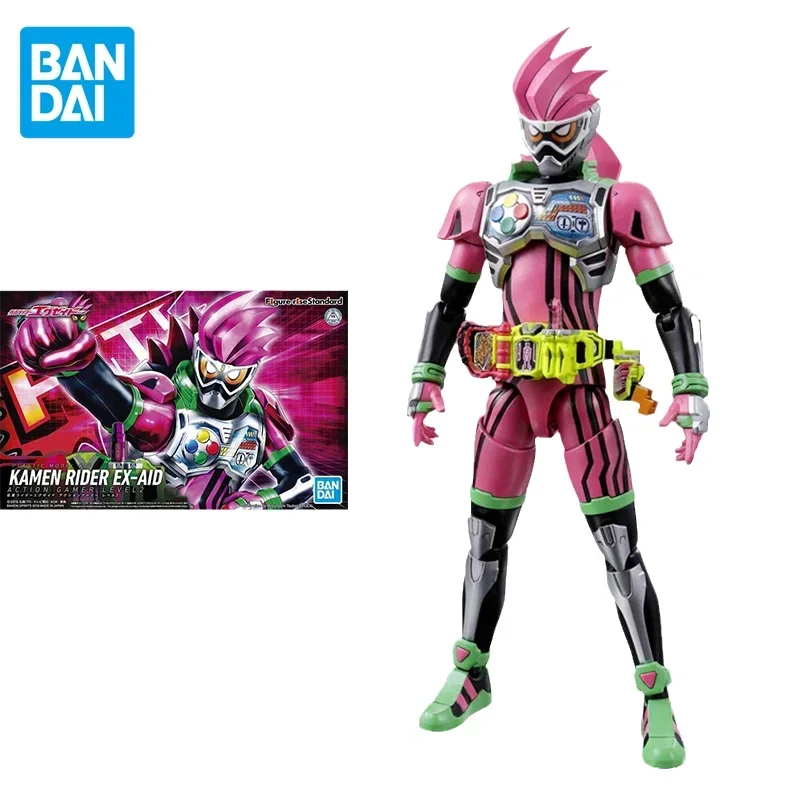 

Bandai Genuine Figure Rise Standard Kamen Rider Ex-Aid Anime Action Figures Collectible Model Ornaments Toys Gifts for Kids