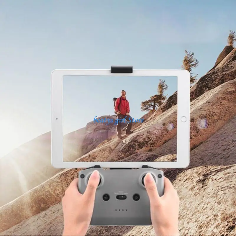 

C7AB Remote Control Tablet Mount Extended Holder Rack for Mini 2, Light Weight Supports 115mm-145mm 150mm-180mm Ranges