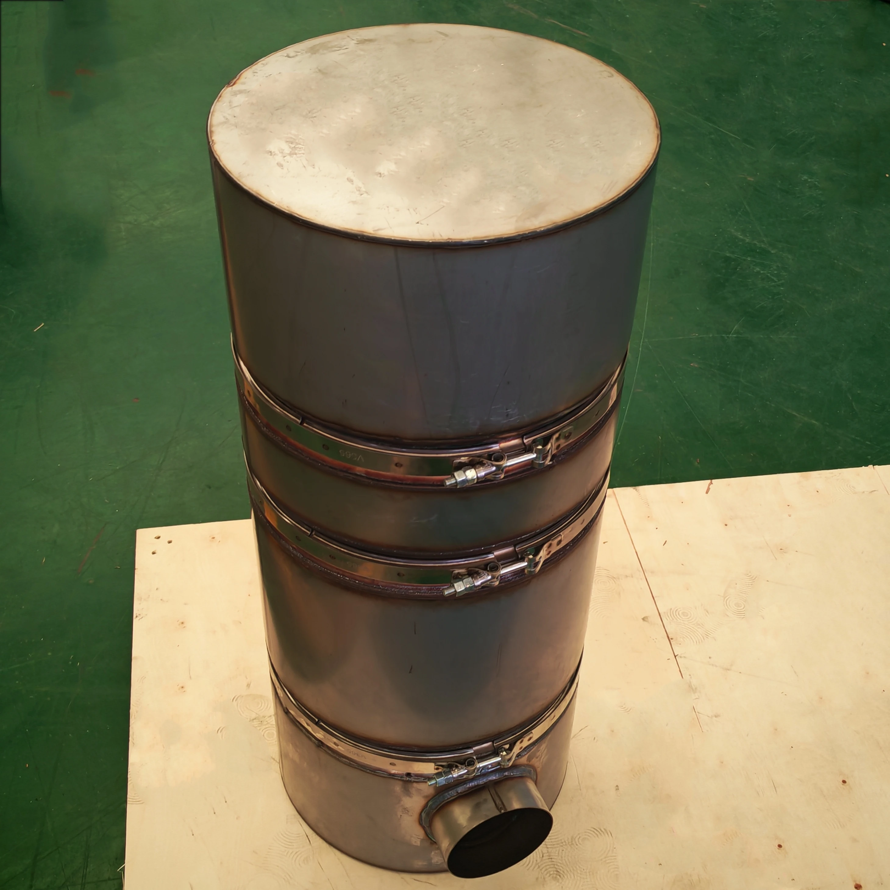 Euro5 Natural Purifier DOC DPF Filtr cząstek stałych do silników wysokoprężnych 9-14L Natural Engine Bus Auto Part ONE BOX XC-RJT004-GRZ