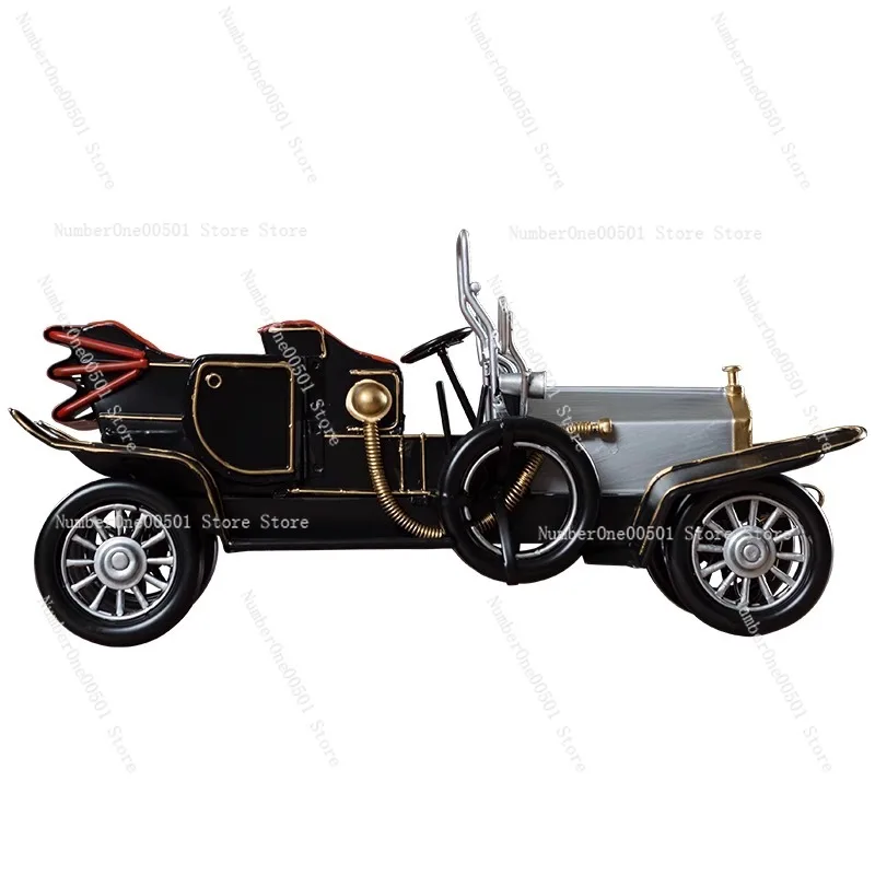 

Vintage Retro Classic Car Model Decor Home Living Room Bar Cafe Tabletop Display Ornament