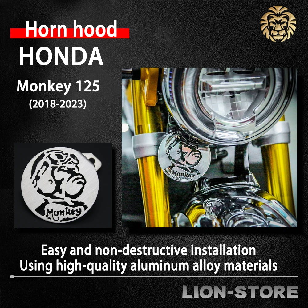 

FOR HONDA MONKEY 125 MONKEY125 2018 2019 2020 2021 2022 motorcycle accessories Horn cover decorative cover