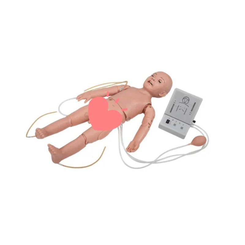 

Full-featured One-year-old Child Senior Care Simulator Without Stethoscope