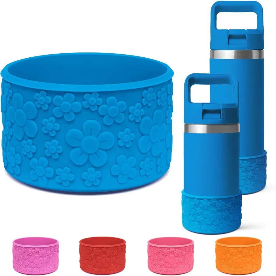 حذاء سيليكون لزجاجة مياه YETI 12 أونصة لزجاجة YETI Rambler 12 18 أونصة لزجاجات مياه Contigo 13 أونصة لملحقات YETI #1