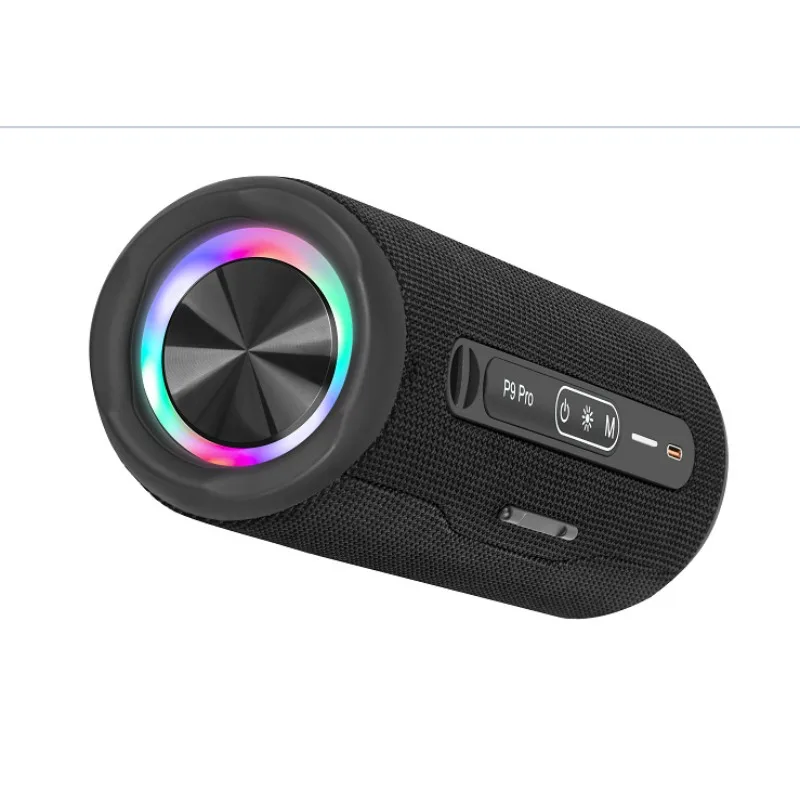 New Kaleidoscope Waterproof High Power Bluetooth Speaker Pro Portable Speaker with RGB Lights