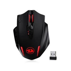 Redragon M913 Gaming 16000 DPI Mouse Gamer Optik RGB Berkabel 2.4 G Hz Nirkabel 16 Tombol yang Dapat Diprogram, Mouse Hitam / Putih 6 mouse reddragon penjualan terbaik - №