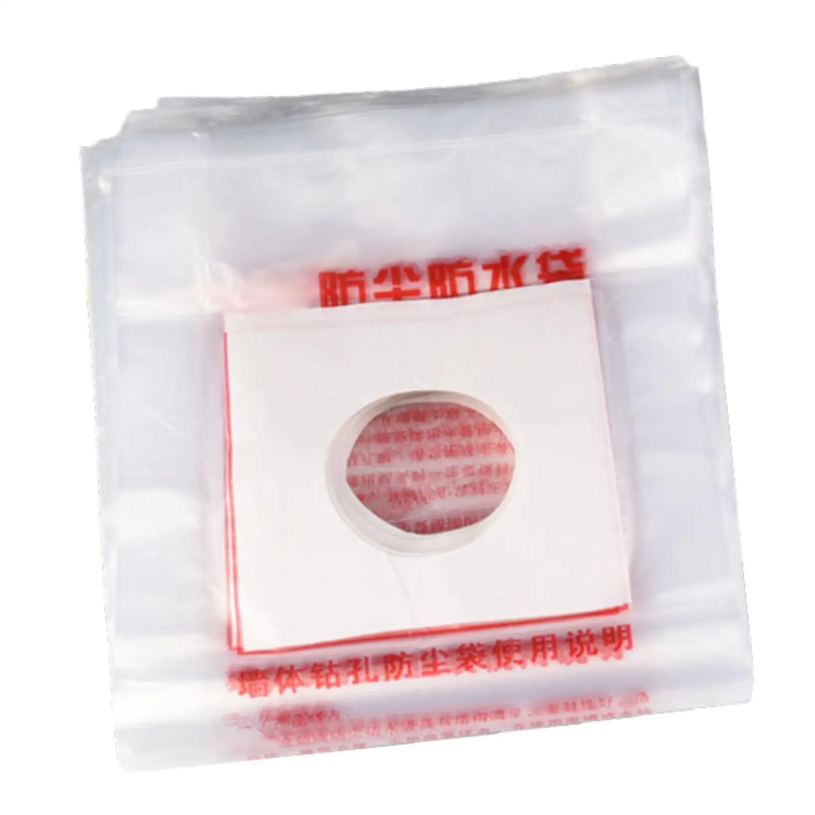 50x Catcher Large Capacity Thickened Door Frame Installation Dust Collector Replacement Bags for Home Decor Air Conditioner