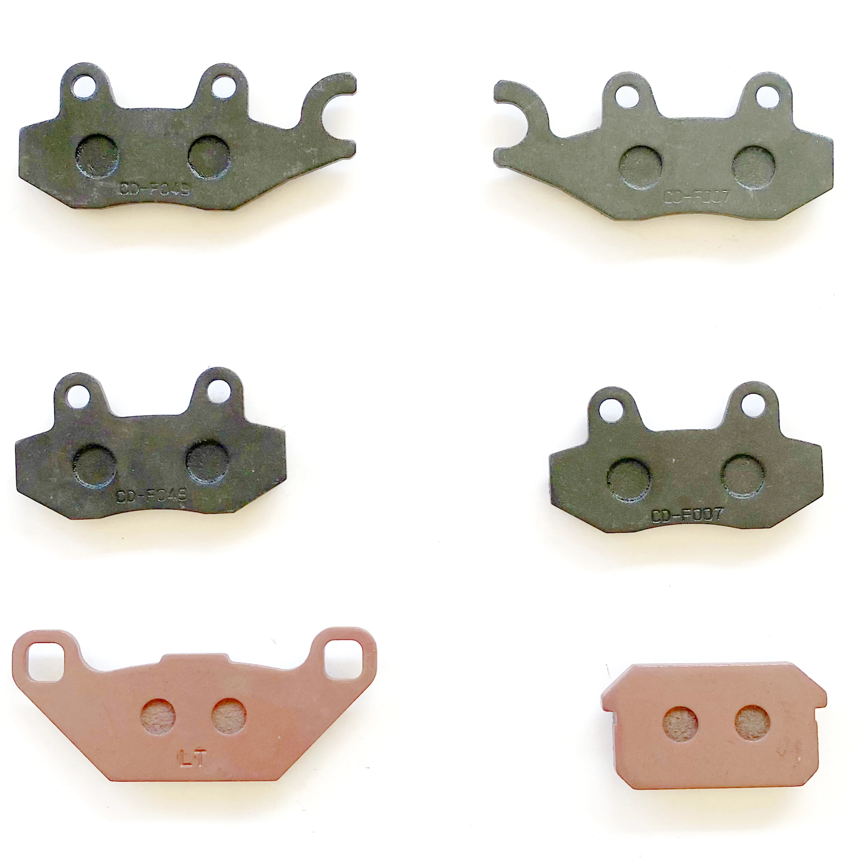 Front Rear Brake Pad Kit for Stels ATV 500 K/GT Kazuma Jaguar J500 C500-8301720-1 C500-8301720-2 C500-8301730-1