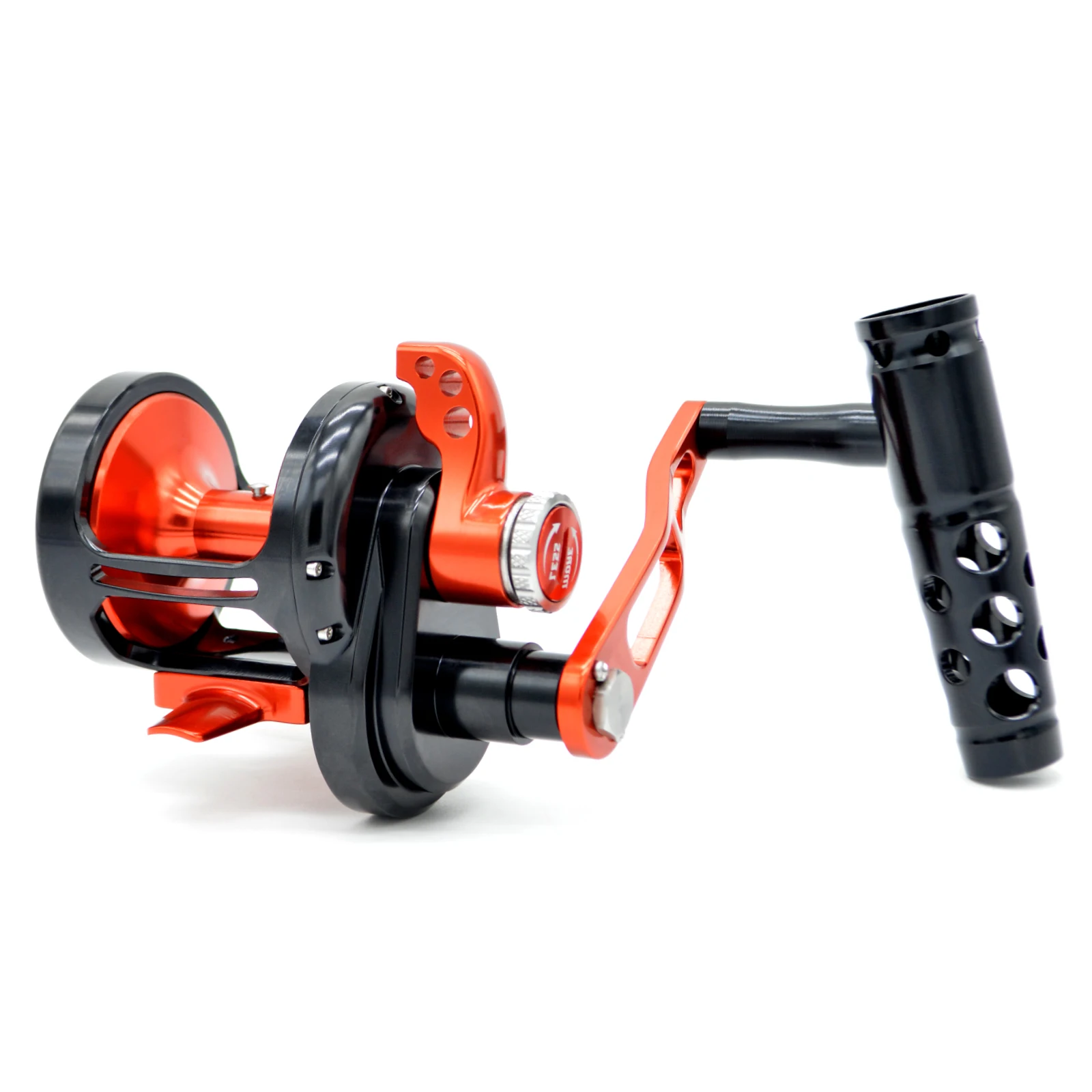 CAMEKOON Trolling Reel up to 30kg Lever Drag 6.3:1 Offshore Saltwater Slow Pitch Jigging Fishing Coil 9+2 BBs Conventional Wheel