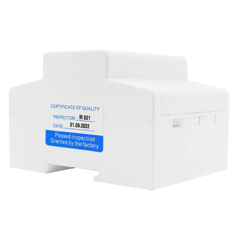 Single-phase Electric Energy Meter High Load 35mm DIN Rail 50Hz 100A 4P Counter Display XTM75S-U 1 Class