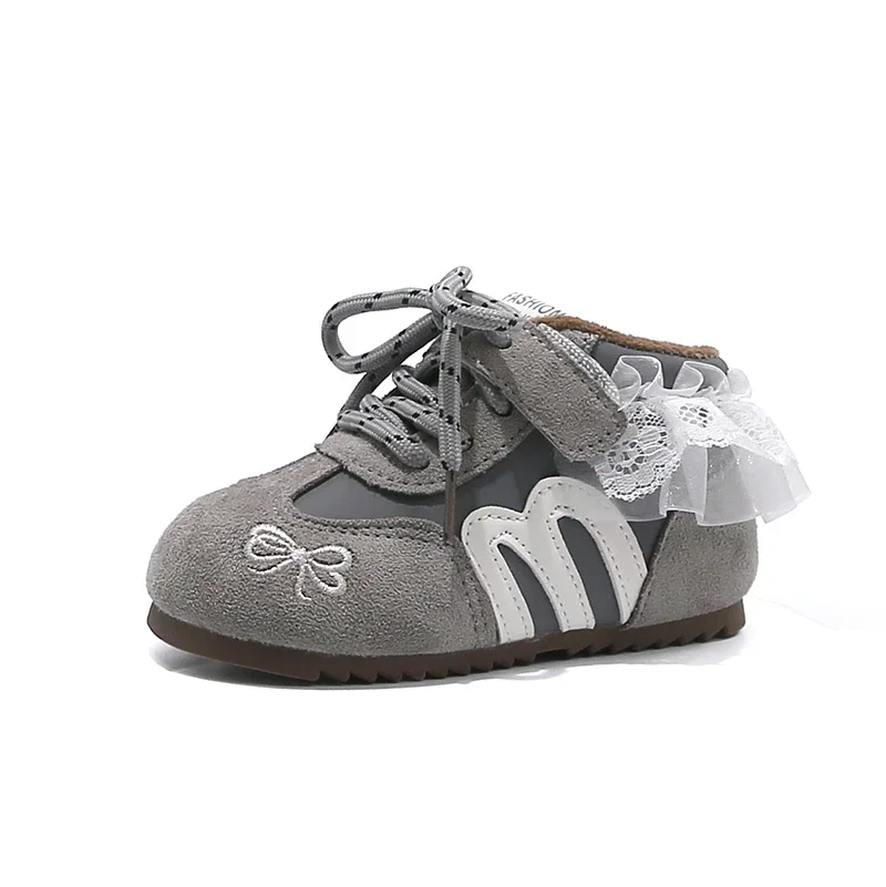 أطفال حذاء كاجوال الظهر الدانتيل الانحناء الأطفال أحذية التنس هوك وحلقة 2025 شتاء جديد بنين بنات احذية الجري مريحة العصرية #6