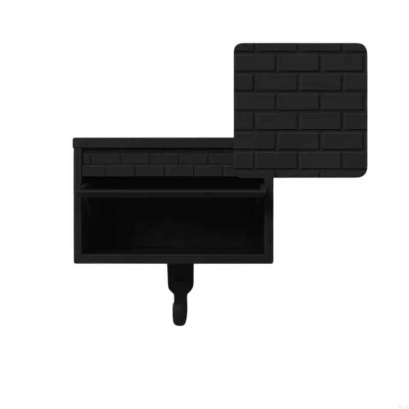Decoratieve sleutel Keeper Box gesimuleerde Garage Brick Design Wall Mount Key Case