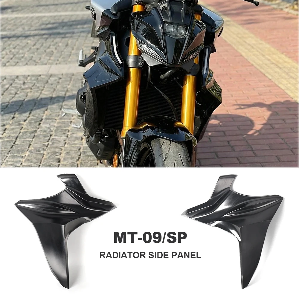 

Motorcycle Accessories Radiator Side Cover Panel Guard Water Tank Protection Fairing For Yamaha MT09 MT-09 MT 09 SP 2024 2025
