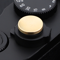 Exquisite Copper Concave Shutter Release Button for Nikon Zf DF Leica Q3 M10 Sony RX1 R etc,Diameter 0.47in