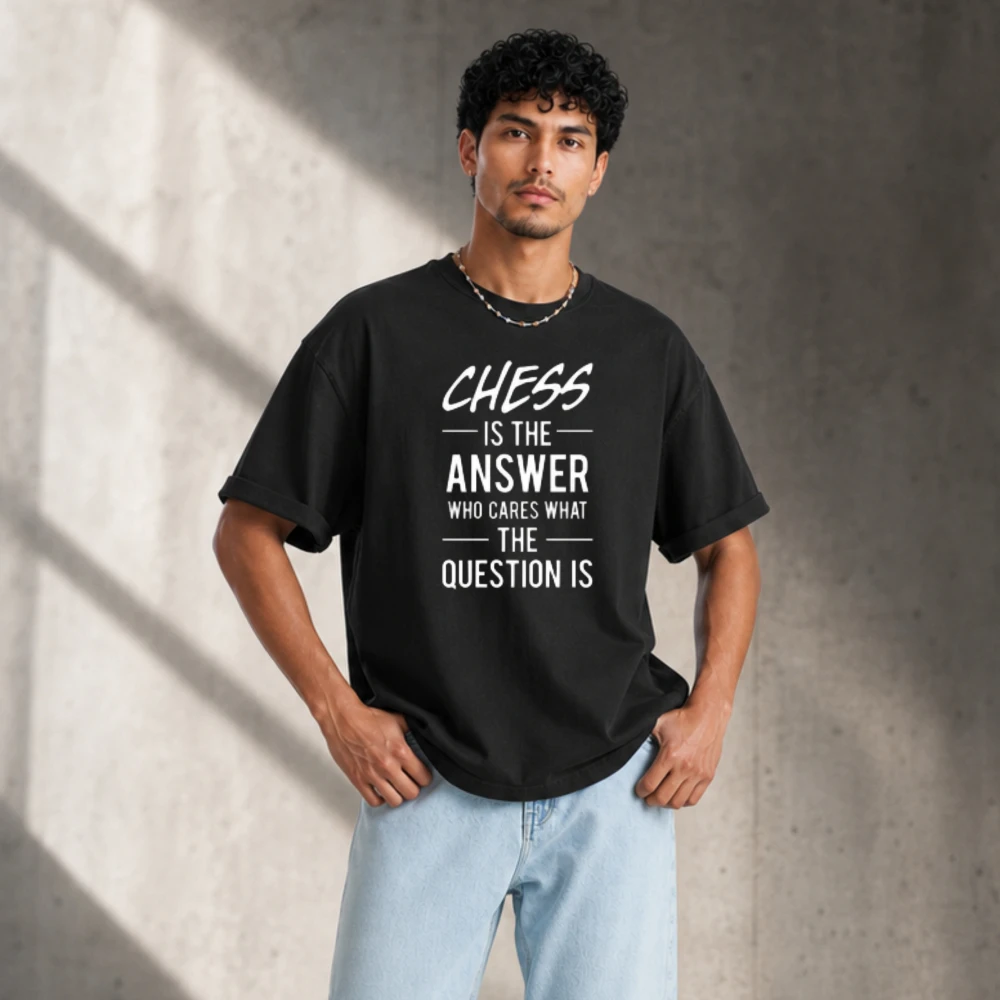 Chess Is The Answer Funny Lett - огляд і ціна Board Game Quote
