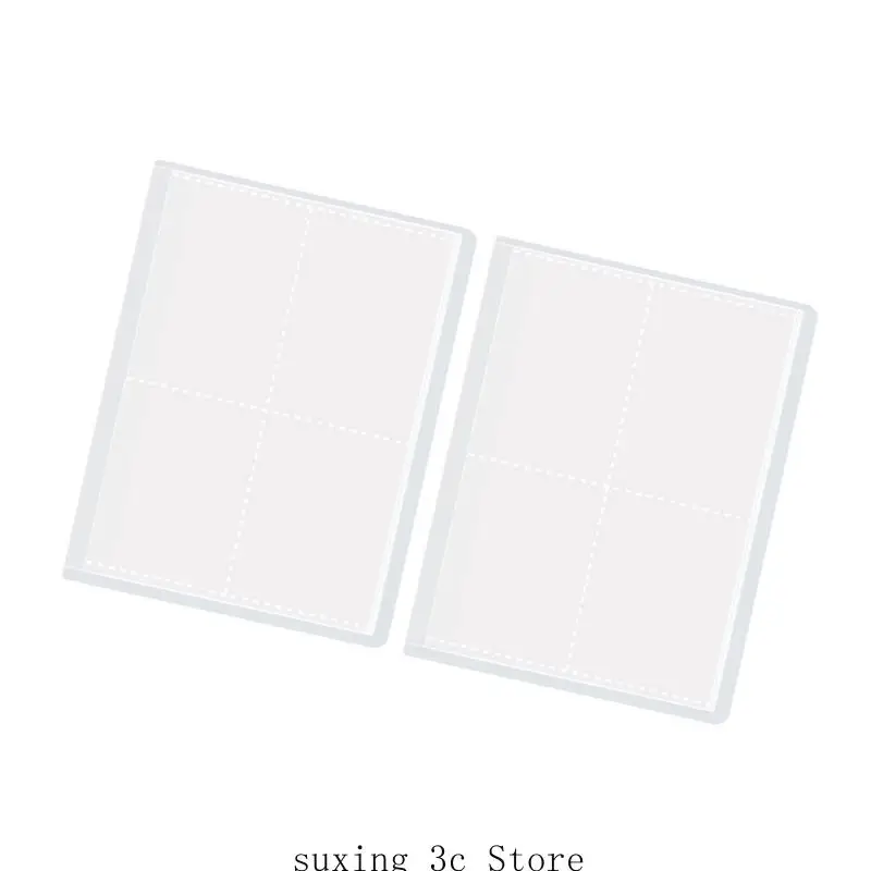 

2xWaterproof PP File Storage Bag with Insert Pages Feature Snap Button/without Snap Button Design Document Organization