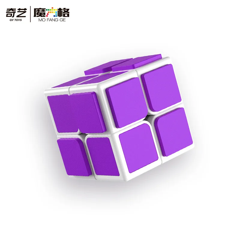 Qiyi OS Cube 2X2 Magnetische Magic Speed Cube Stickerless Professionelle Zappeln Spielzeug Qiyi 2X2 OS Cubo Magico Puzzle