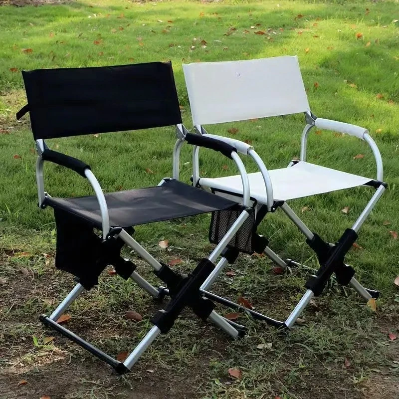 

Nordic Outdoor Folding Chairs Metal Design Beach Chair Portable Bar Stools Modern Armchair Creative Minimalist Home Furniture