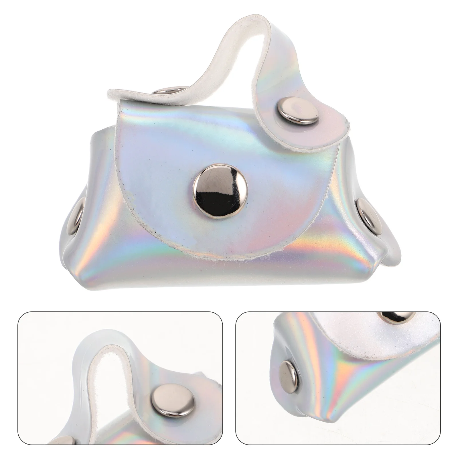 Miniatuur handtas tas Pu te openen ontwerp opslag rollenspel spelaccessoire voor poppenhuis fotografie rekwisieten binnen