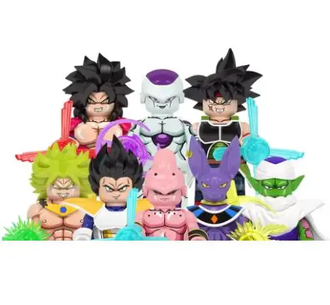 WM6178 WM6177 Japan Adventure TV Shows Mini Building Blocks Bricks With Balls Action Figures Educational Toys For Children Gifts - view 5