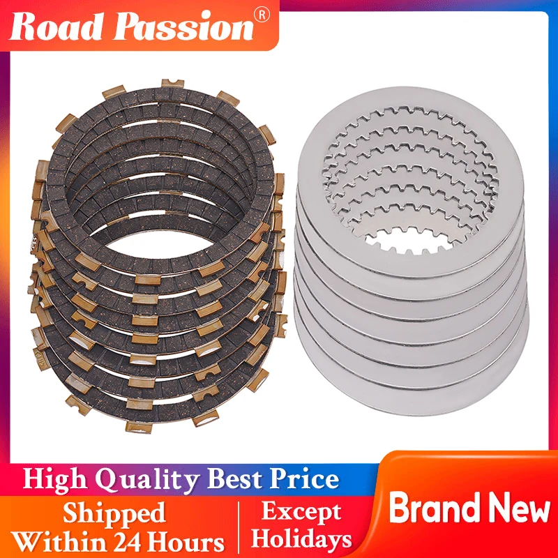 

Motorcycle Clutch Friction Plates & Steel Plates Disc For Kawasaki KX250F KX250 KX 250 F 2008-2018 13088-0018 13089-0005