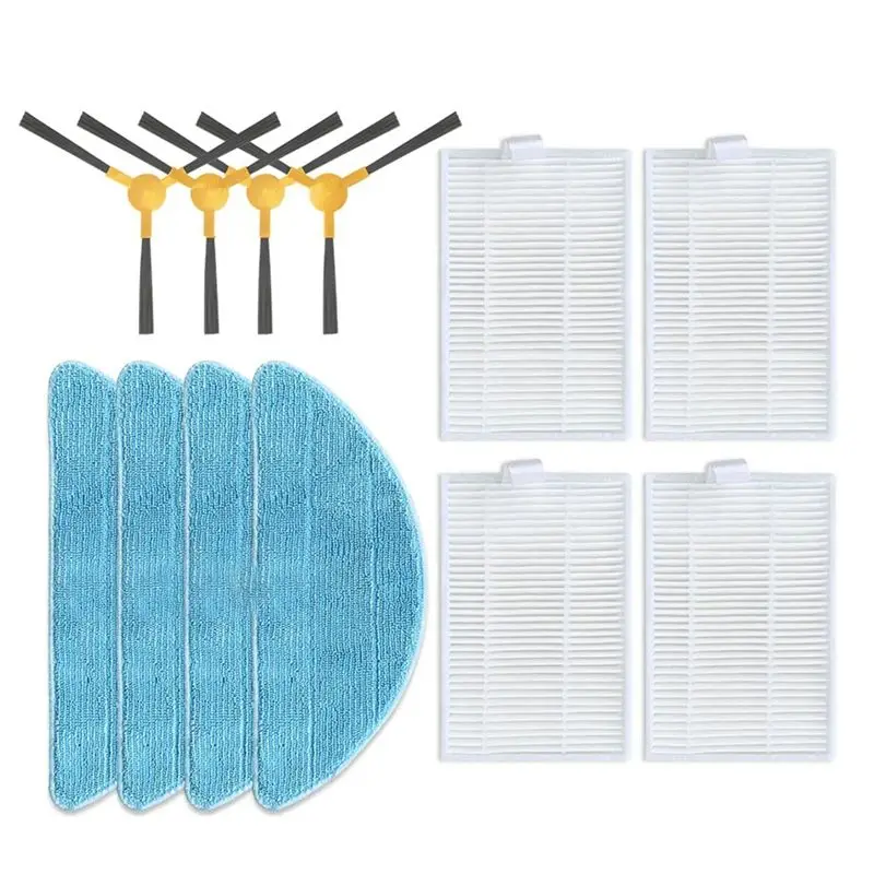 

AT05-For Okami R120 Side Brush Hepa Filter Mop Cloths Robot Vacuum Cleaner Replacement Spare Parts