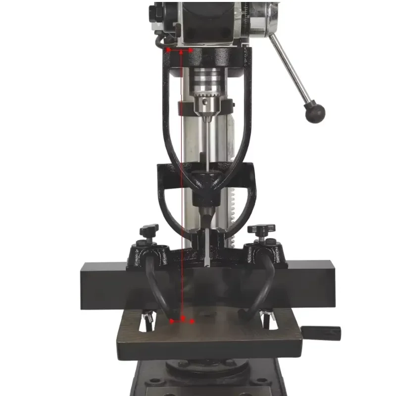 Woodworking Bench Mortiser Square Hole Chisel Drilling Machine Location Tool Tenon Joint Mortising Attachment Chisel Bit