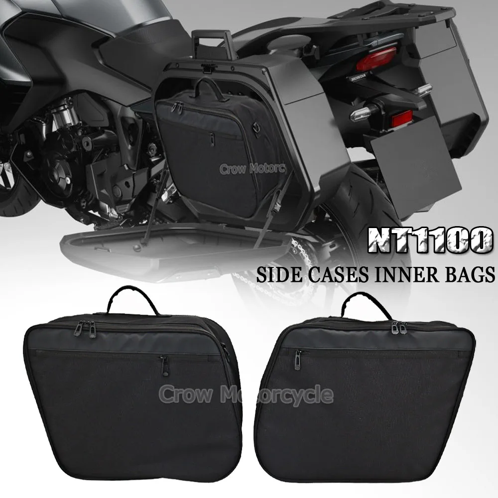 

2 Pic Motorcycle Storage Bag Tool Bag Side Case Bags Side Luggage Bag Saddlebag Liner Bag For Honda NT1100 NT 1100 2021 2022