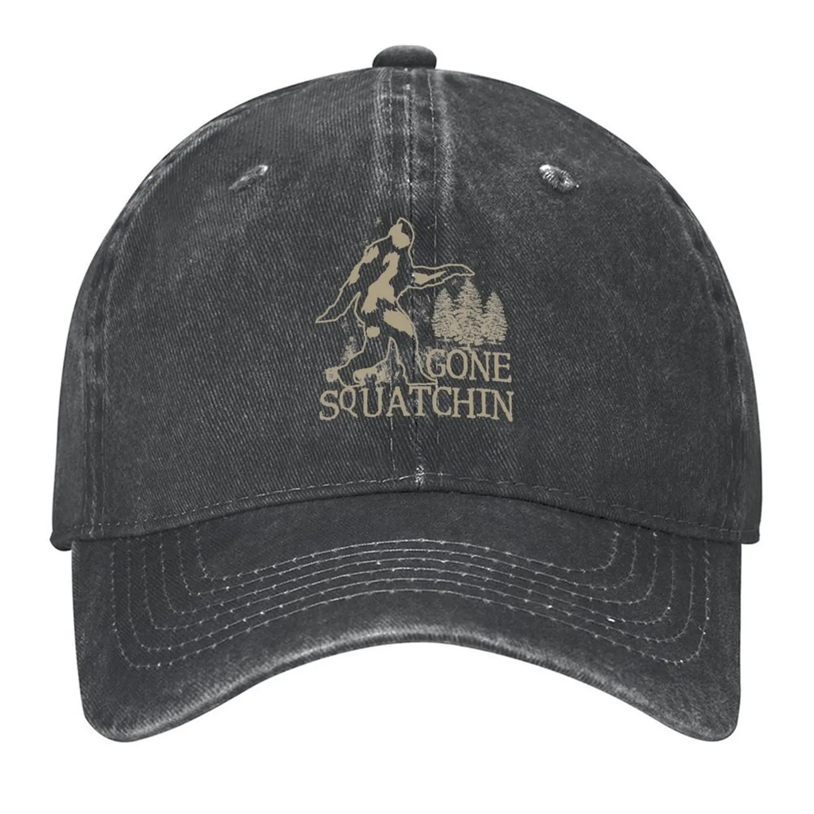 

Gone Squatching Baseball Cap dad hat Sunscreen Uv Protection Solar Hat Golf Cap Women's 2025 Men's