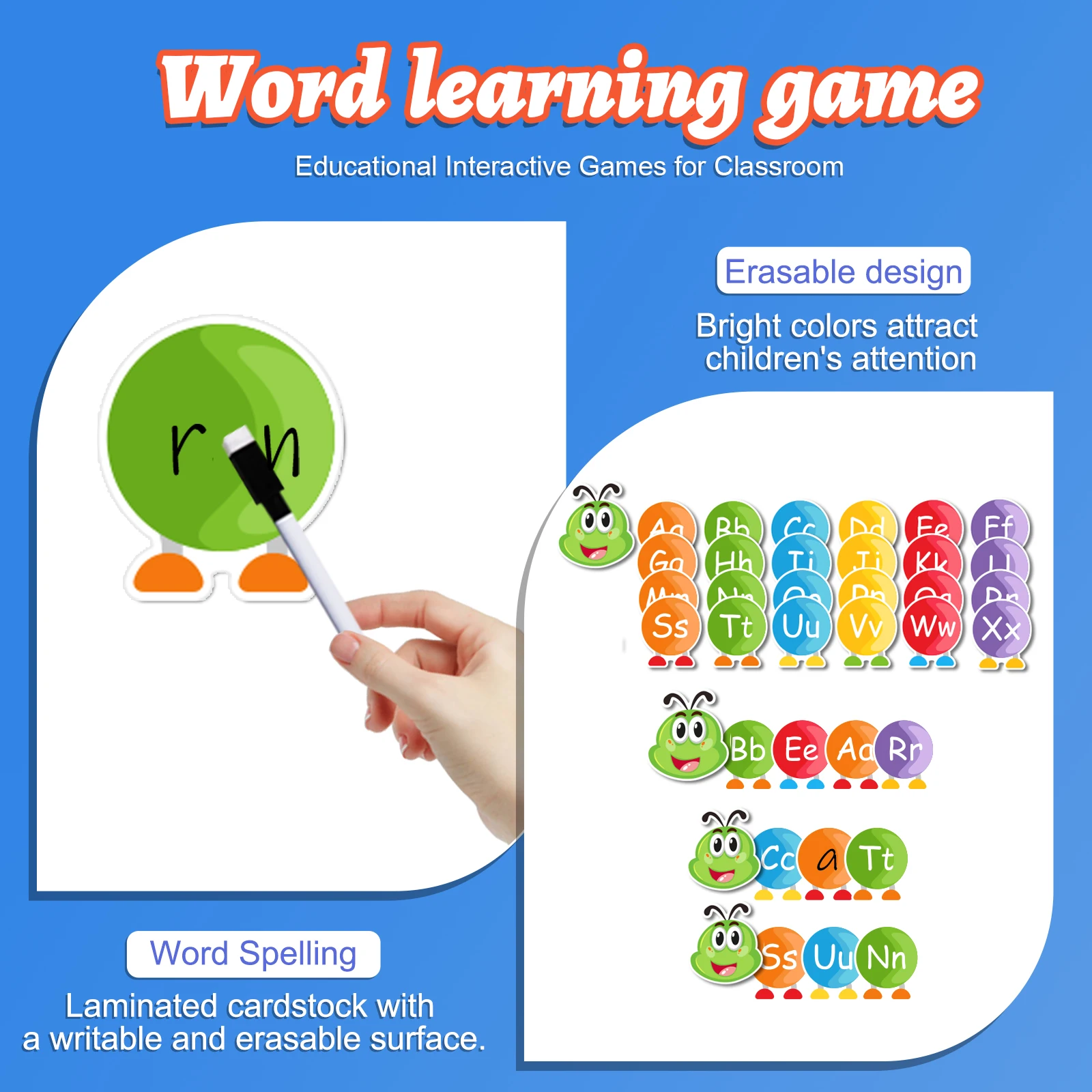 13/33Pcs Alphabet Flash Cards, - огляд і ціна Sight Word Game