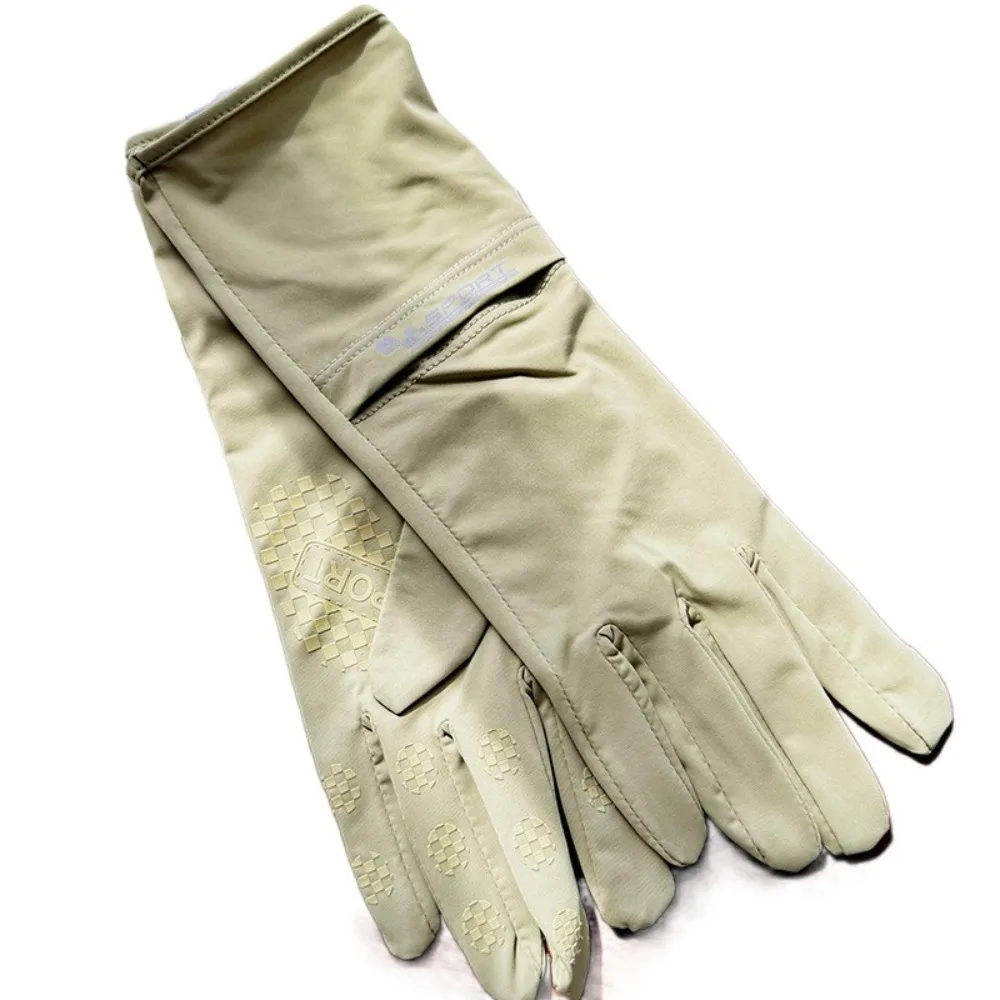 قفازات واقية من الشمس للنساء من الحرير الجليدي قابلة للتنفس ومضادة للأشعة فوق البنفسجية للحماية من الشمس قفازات ركوب الخيل شاشة تعمل باللمس قفازات قيادة صيفية غير قابلة للانزلاق #1